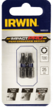 Smūginiai sukimo antgaliai IRWIN Impact Pro, 25 mm, 2 x T20