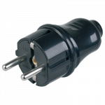 Ki&scaron;tukas su įžeminimu 10052, juodos sp.