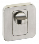 Durų apyraktė NOMET WC Darius, Skirta PEM rankenoms, matinės nikelio spalvos