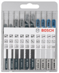 Saiurapjūklio pjūklelių rinkinys BOSCH X-Pro Line, 10 vnt.