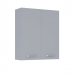 Vonios spintelė ELITA Top Unit Nika 60, 61,1 x 59,9 x 23,6 cm, vir&scaron;utinė, pakabinama, pilka, 2D, 168