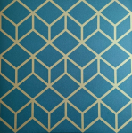 Klijuojamos lubų/sienų plok&scaron;tės NOVELLY HOME Glamour, Nr. 6-62-Z, spl. žalia/aukso, 500x500 mm., 2m2
