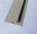 PVC sujungimo profilis S 18 SIDING BOR, Ilgis 3,81 m, smėlio spalvos