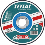 Abrazyvinis diskas TOTAL, metalo pjovimui, 230x1,9x22 mm, TAC2212303
