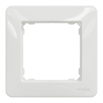 Rėmelis SCHNEIDER 10-1-Sdd311801, SEDNA Design, 1 vietos, baltos spalvos