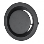 Difuzorius EUROPLAST DMK125A, d125 mm, i&scaron;traukimo, antracito sp., metalinis