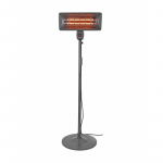 Infraraudonųjų spindulių &scaron;ildytuvas EUROM Q-time 2000S, su stovu, 2kW, 470 x 500 x 2020 mm