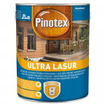 Medienos impregnantas PINOTEX Ultra Lasur, 3 l, tiko medis, blizgus
