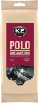 Drėgnos servetėlės K2 Polo, salonui, 20x18 cm, 24 vnt