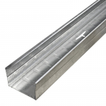Vertikalus profilis PROFSTAR CW 75, matmenys 74 x 50 x 0,6 mm, ilgis - 3 m