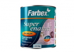 Alkidinė emalė FARBEX Pf-115P, 2,8 l, vidaus ir i&scaron;orės darbams, tamsiai ruda