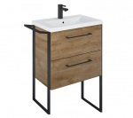 Vonios spintelės komplektas ELITA Set Cheese Plus Frame 60, 53 x 60 x 38,4 cm, apatinė, pastatoma, s