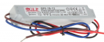LED transformatorius GLP Gpv-18-12, 18 W  1,5A, DC 12 V, AC 200-240 V, IP67, plastikinis, nuo -30 ik