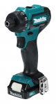 Akumuliatorinis gręžtuvas MAKITA DF033DZ, 12 V, 30/14 Nm, be akumuliatoriaus