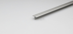 Aliumininė grindų juostelė ARCANSAS 063A6/90, 900 x 14 mm, h-9 mm, anoduota, sidabro spalvos, satina