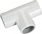 Instaliacinio vamzdžio jungtis ELECTRALINE, 16 mm, T formos, pilkos sp., 80691