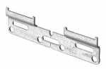 Spintelių pakabinimo elementas HETTICH, pak. 2 vnt. 130mm, cinkuotas, 89175
