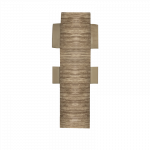 Grindjuostės sujungimas KORNER Optima Nr.M-300, spl. ąžuolas "Spinel ", 2 vnt.