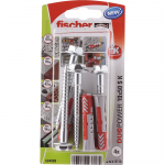 Dvikomponenčiai kai&scaron;čiai FISCHER Duopower, su varžtu 10 x 50 mm, 4 vnt.