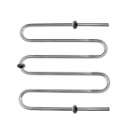 Rank&scaron;luosčių džiovintuvas-gyvatukas WELLMER, D32 M1, 3 l Matmenys 970 x 540 cm, nerūdijančio plieno,