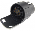 Mini adapteris priekabos rozetei ALBURNUS, 7 į 13, PIN