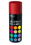Aerozolinė emalė BIODUR Acrylic, RAL3000, ugnies raudonumo, 400ml