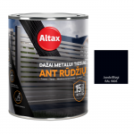 Dažai metalui ALTAX, juoda, blizgi, RAL 9005, 0,75 l