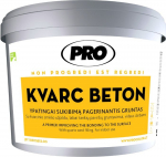 Gruntas Pro Kvarc Beton, 5 kg, su kvarcinio smėlio užpildu, raudonos spalvos