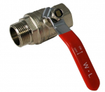 Rutulinis ventilis ECO, 1/2'', vidus/i&scaron;orė, ZK-03-015/3610, su ilga rankenėle