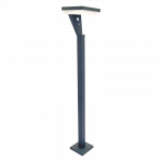 Lauko pastatomas LED &scaron;viestuvas SALTA Bollard Sens, su saulės elementais/baterija, LED 5W, 3000 K, 4