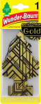 Automobilių oro gaiviklis WUNDER-BAUM, Gold, pakabinamas