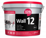 Vandeniniai vidaus dažai VIVACOLOR Wall 12, 9 l, A bazė