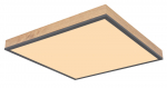Lubinis LED &scaron;viestuvas GLOBO Doro, 24W, 230V, 2500 lm, 3000K, MDF medžio i&scaron;vaizda, rėmas ažuolo, ali