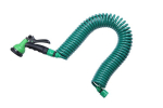 Spiralinės žarnos komplektas HERVIN GARDEN HG-9515, spiralinė žarna 15 m, skersmuo 9 mm, purk&scaron;tukas,