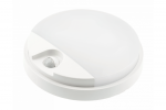 Lauko pakabinamas LED &scaron;viestuvas GTV Tulon, 15W, 1350lm, 4000K, su judesio jutikliu, IP54, apvalus,