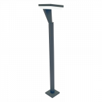 Lauko pastatomas LED &scaron;viestuvas SALTA Bollard, LED 12W, 3000 K, 1080 lm, IP65, 140x140x800 mm, antra
