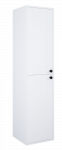 Vonios spintelė ELITA Kinga 35, 146,8 x 35 x 34,8 cm, pakabinama, ūkinė, 2 durelės, balta matinė, 16
