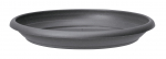 Plastikinė lauko lėk&scaron;tutė SCHEURICH METALLIC GREY (331/33), pilkos sp., skersmuo 33 cm.