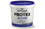 Dekoratyvinis silikoninis tinkas TOPCOLOR Protex Silicone, 2mm, A bazė, 25kg
