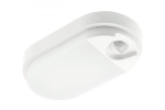 Lauko pakabinamas LED &scaron;viestuvas GTV Tulon, 15W, 1350lm, 4000K, su judesio jutikliu, IP54, ovalus, b