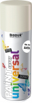 Universali aerozolinė emalė BIODUR, baltas satinas (RAL9010), 400 ml