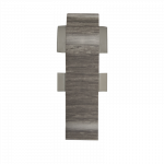 Grindjuostės sujungimas KORNER Optima Nr.M-302, spl. tamsus ąžuolas  "Millenium", 2 vnt.