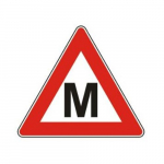 Magnetinis lipdukas, "M" raidė