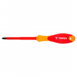 Elektriko kryžminis atsuktuvas TOPEX, PH1x80 mm, 1000 V (39D476)