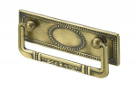 Baldų rankenėlė antik HETTICH, dengta žalvariu HS64mm, 9157280