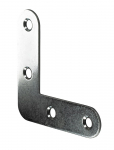 Plok&scaron;čias tvirtinimo kampas HETTICH, 60x60x16mm, cinkuotas, 9100627