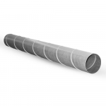 Ortakis ALNOR SD-C-125-04-0115, d125 mm, L-1,15 m, cinkuota skarda