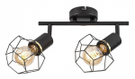 Kryptinis &scaron;viestuvas RABALUX Fran 71066, 27 2x MAX 40W, skermuo 120 mm, IP20, 230V, 50Hz, matinės ju