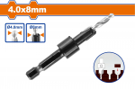 Įgilinimo grąžtas WADFOW, 1/4", 4x8 mm, WCBS1B40