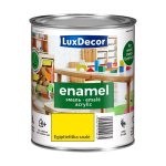 Universali akrilinė emalė LUXDECOR, 0,75 l, (18) Egiptieti&scaron;kos saulės spalvos, blizgus, vandens pagr